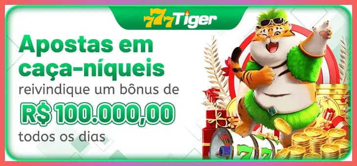 777TIGER cadastro — verificação de conta e PIX no caixa